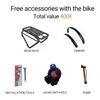 LANKELEISI MX600 27.5" Electric Road Bike with 500W 48V20Ah City E-Bike, Oil Disc Brakes, Rear Cargo Rack Pedelec for Daily Commuter & Outdoor Travel