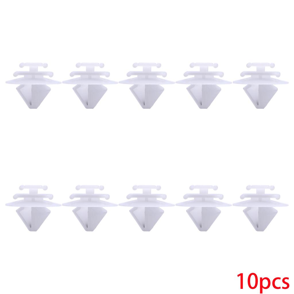 Exterior Door Trim Clips Bumpstrip Rub Strip Moulding Front Wheel Arch Flare Clips For Peugeot 106 206 207 Citroen C2 C3 856540