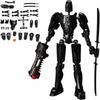 Desktop Decoration 3D Printed T13 Action Figure Shapeshift Robot ABS Robot Dummy Action Figures Multi-Jointed Movable Upgraded