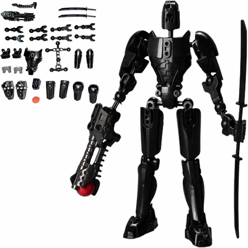 Desktop Decoration 3D Printed T13 Action Figure Shapeshift Robot ABS Robot Dummy Action Figures Multi-Jointed Movable Upgraded