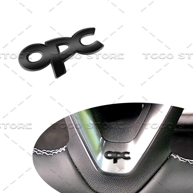 Auto Malé Kovové Auto Volant Auta Samolepka Středová Konzole Samolepka Dekorace Pro Opel OPC Logo Astra H G Insignia Mokka Zafira