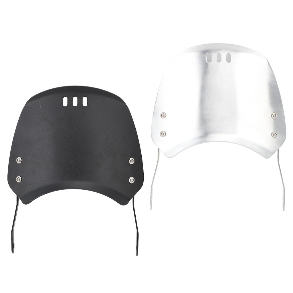 Motorcycle Windshield Protective Wind Deflector Windscreen Front Flyscreen with Mount Replacement Fo