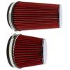 Intake Air Filter 6 Inch 155mm 265mm Short Long High Flow Racing Performance Cone air filter for KN Car Accessories