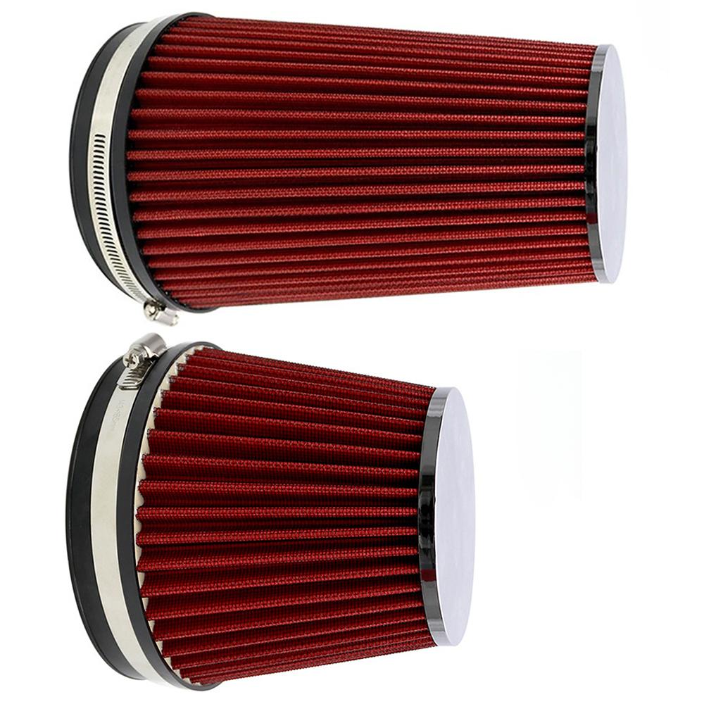 Intake Air Filter 6 Inch 155mm 265mm Short Long High Flow Racing Performance Cone air filter for KN Car Accessories