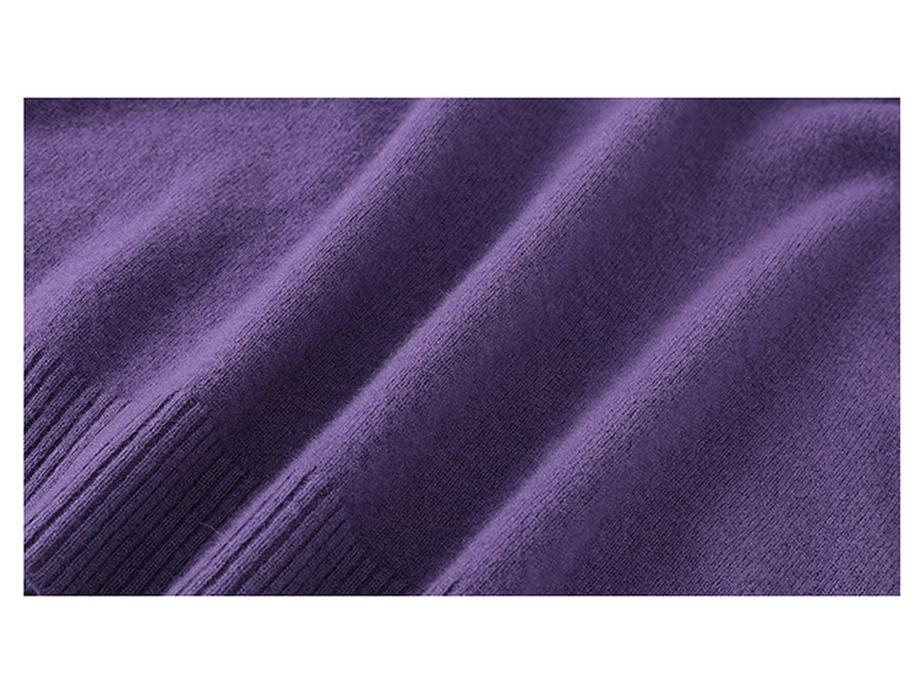 Luxurious Women's Pure Wool Turtleneck Sweater - Autumn/Winter Collection for Middle-aged Mothers