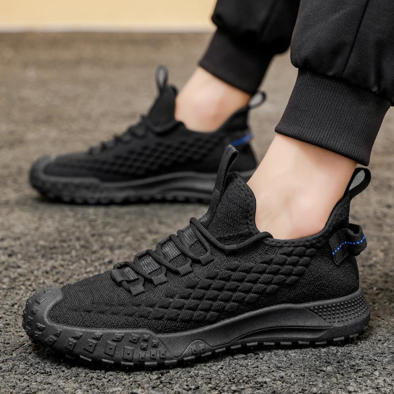 Atmungsaktive Mesh Herren Freizeit Sportschuhe Leichte Laufschuhe Bequeme Dämpfung, Alltagskleidung, Fitnessstudio Laufen, Weiche Sohle