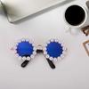 Pet Glasses Faux Pearl Pet Sunglasses Decoration Pet Cosplay Dress Up Accessory