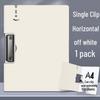 Thick A4 Clipboard with Double Clips and Loose-leaf Holder for Office Use