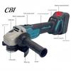 Cordless Metal Trimming Tool Lithium Brushless Angle Grinder, Adjustable Speed High Torque Electric Grinder Tool, 950W 8000RPM Automotive Sheet Repair