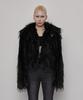 Aniv Fur Jacket Black