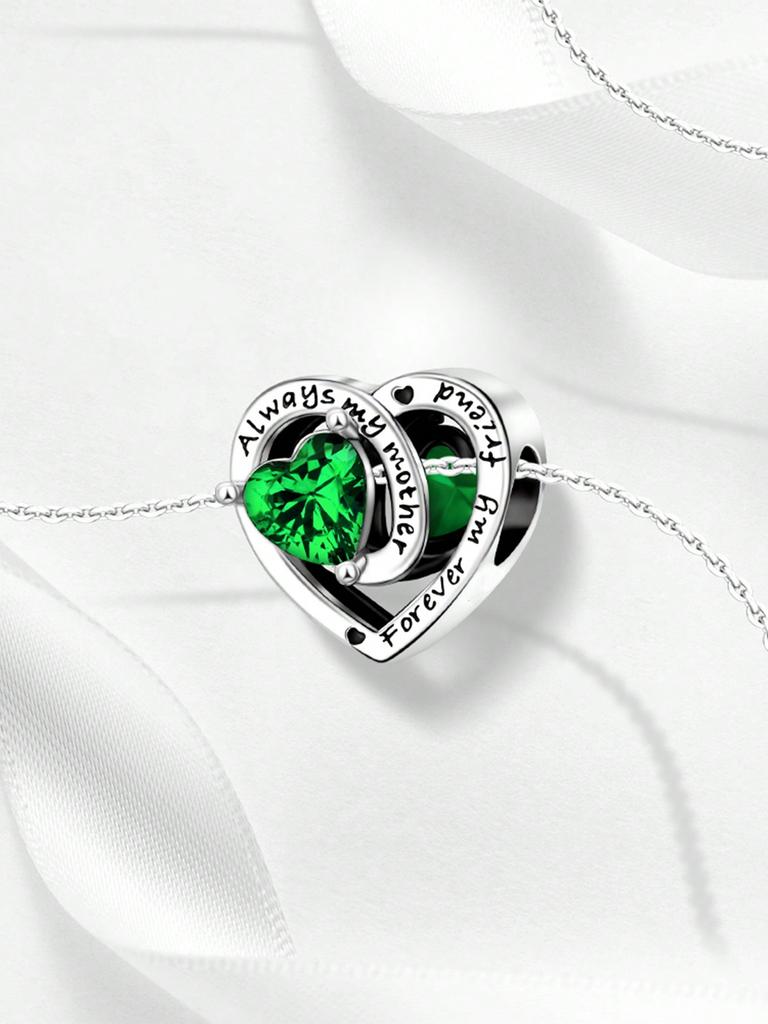 Charms Plata Birthstone Beads Charm Copper Plated Fit Charms Copperoriginal Bracelet For Jewelry Making Diy Charm