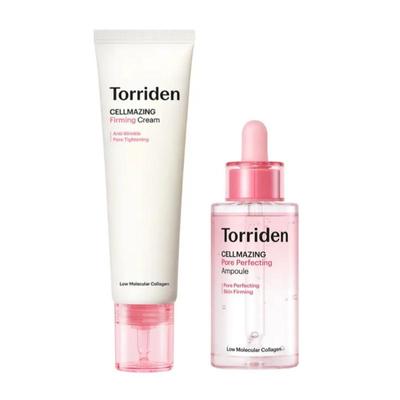 Cellmazing Niedermolekulares Kollagen Porenstraffende Ampulle 30ml + Elastizitätscreme 60ml Set