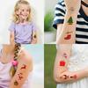 54pcs Temporary Tattoo Snowman Stickers Waterproof Long-lasting Body Stickers Christmas Tree Stickers Cartoon For Shoulders