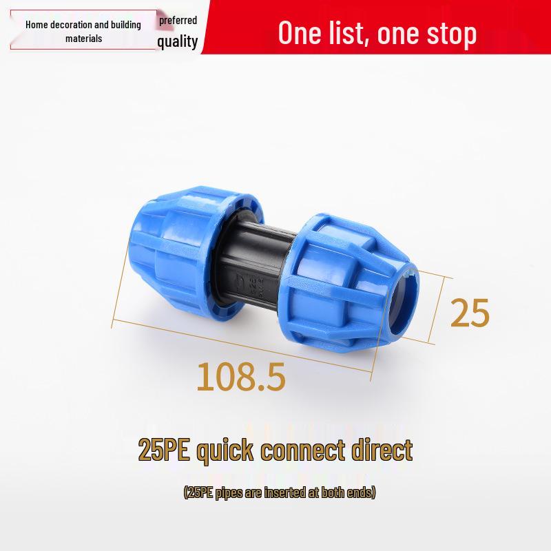 Quick-Connect Elbow for 20/25mm Plumbing: Hot-Melt Repair Joint, Water Pipe Fittings