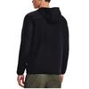 Under Armour Swacket Solid Color Outdoor Sports Hooded Jacket Men Tops Black 1382158-001