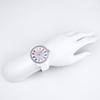 Gulliver Rainbow Gulliver Rainbow Biała Tarcza Stal Nierdzewna Szkło Mineralne Kwarcowy 42MM Zegarek TG930107R [Tendence] Damski [Przedmiot]