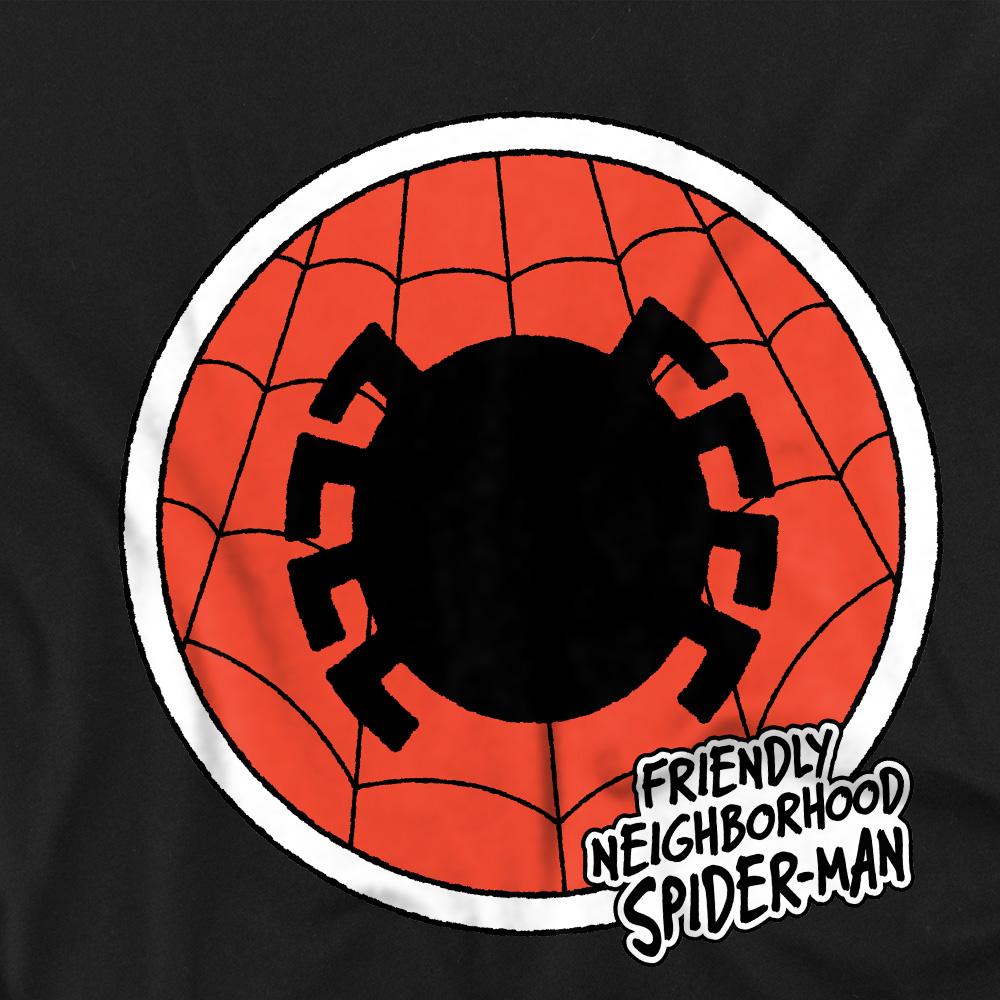 Spider-Man Childrens/Kids Friendly Neighborhood Badge T-Shirt