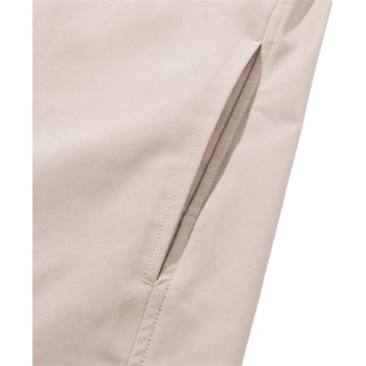 Uniqlo Solid Color Single-Breasted Collar Long Sleeve Shirt Jacket Men Jackets Beige 455700-31