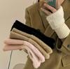 Wool Half Finger Women's Plush Knitted Wrist Guard Leaky Finger Office Writing Display Finger