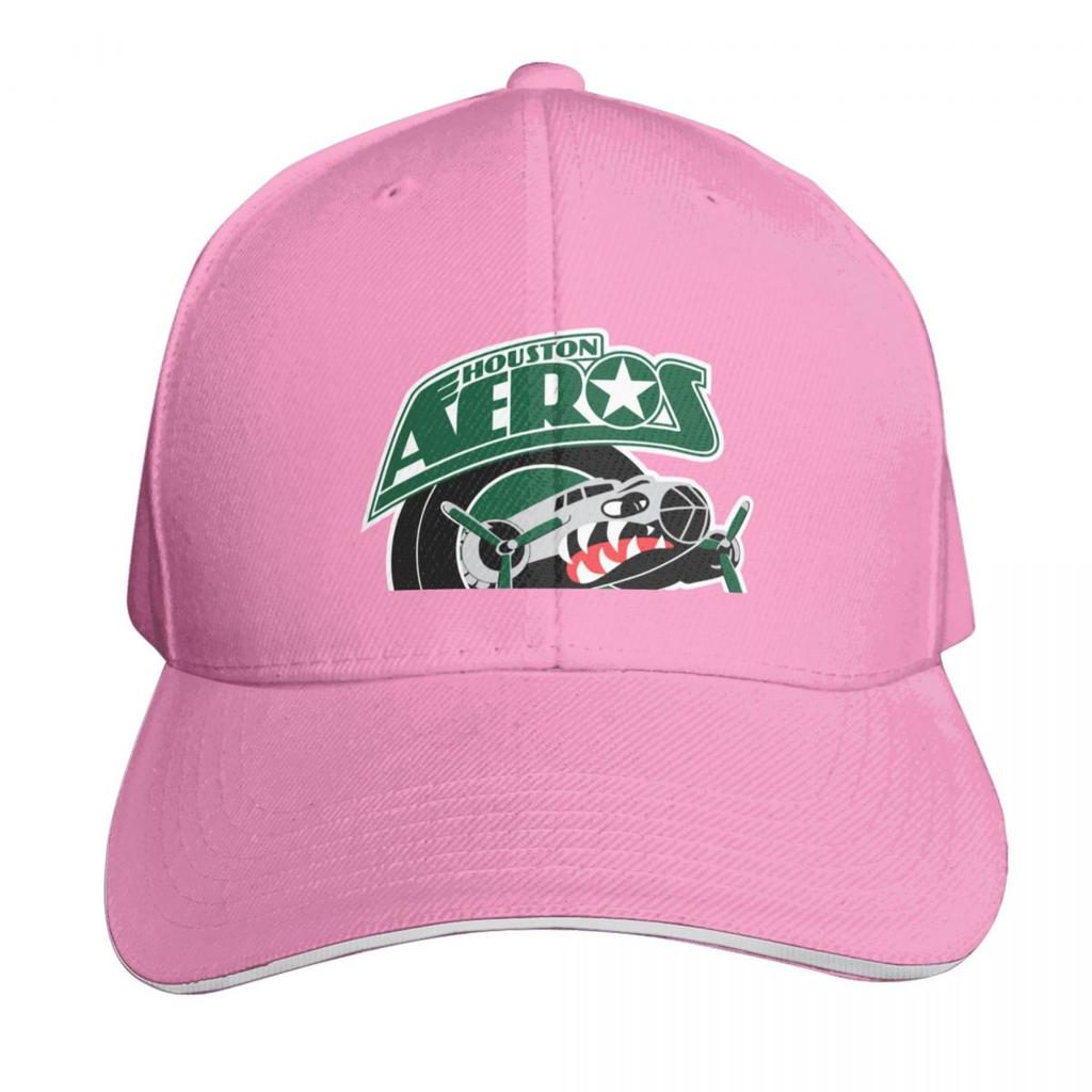 Houston Aeros Classic TShirt Baseball Cap Wild Ball Hat Snap Back Hat New Hat Cosplay Unisex Womens