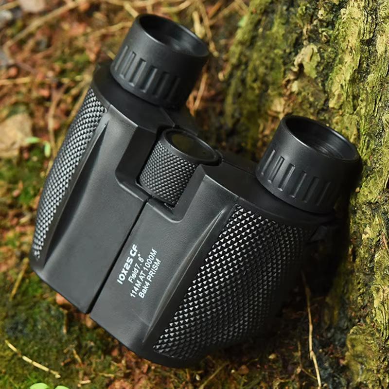 10×25 Binoculars Telescope Ipx4 Waterproof Bak4 Prism Fmc Coating For Mountain Climbing Hunting Hiking Sightseeing