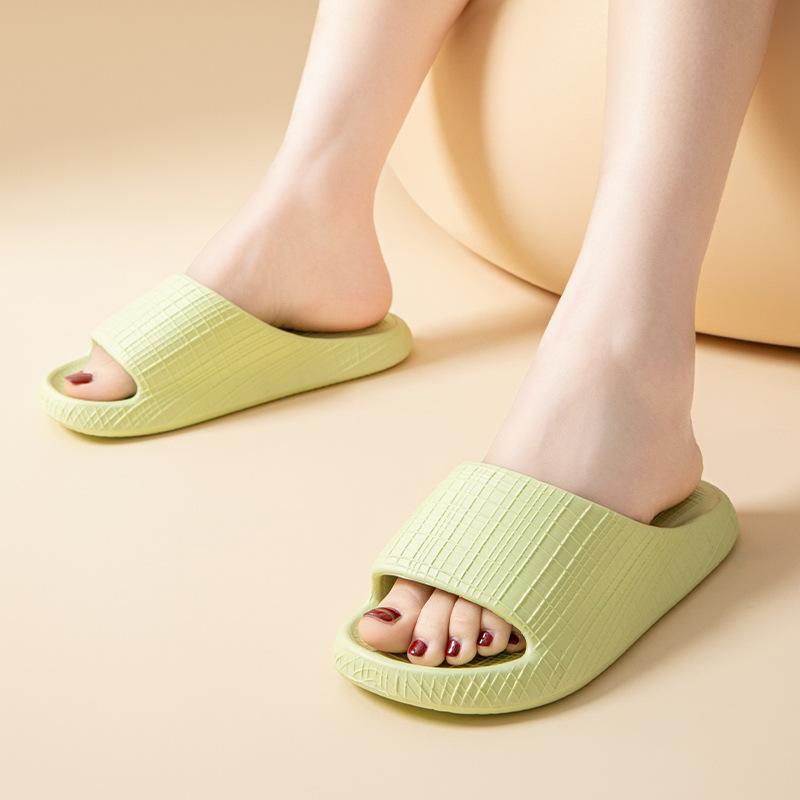 Cool slippers women's summer cartoon home bathroom non-slip and non-smelly feet home indoor bath men