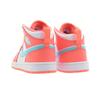 Jordan 1 Mid Crimson Pulse/Light Aqua-White 640737-814
