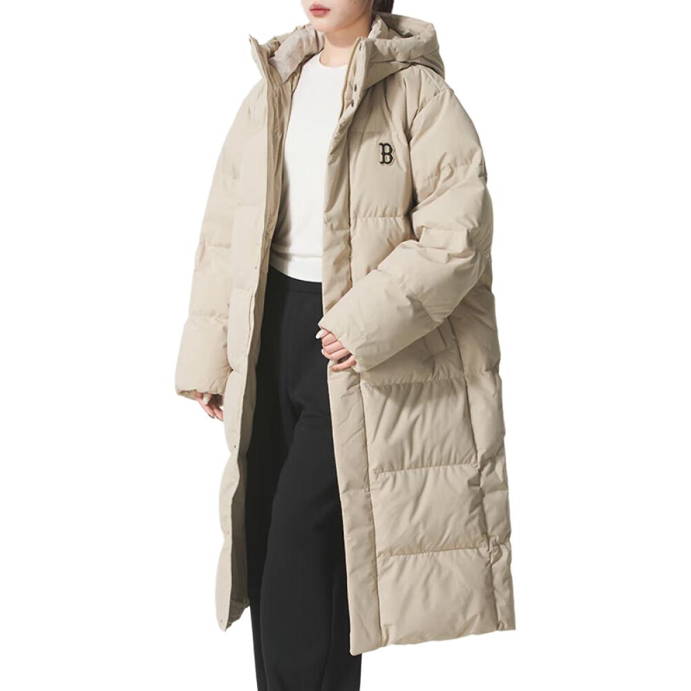 MLB Boston Red Sox Comfortable Simple Stylish Solid Color Down Jacket Unisex Outerwear Sand-Brown 3ADJB2356-43SAS