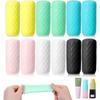 5/6 Silicone Bottle Caps for Travel Essentials Accessories, Leak-proof Elastic Caps, Suitable for Travel-sized Bottles of Toilet