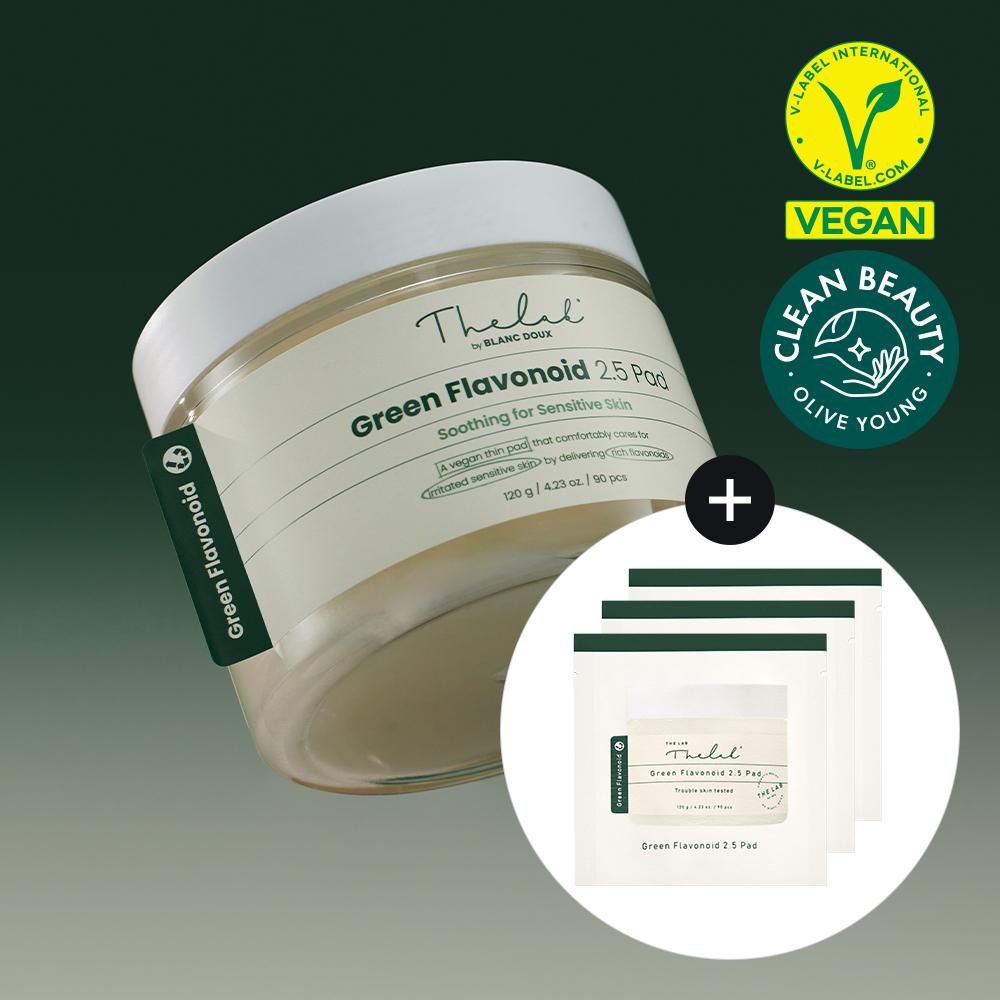 The Lab By BlAndou [refreshing And Calming] The Lab By BlAndou Green Flavonoid 2.5 Pad 90 Sheets Plan  +12 Sheets 