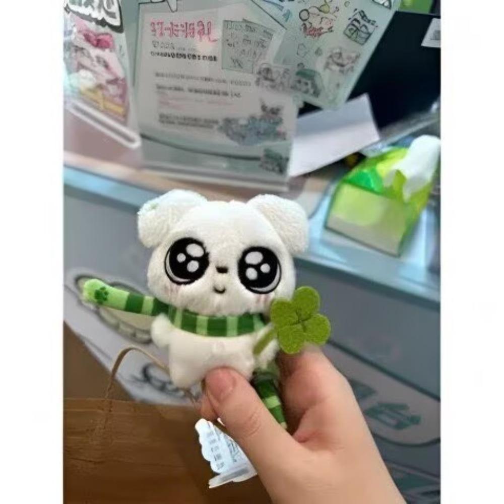 New Cute Clover Dog Keychain Cute Cartoon Keychain Creative Backpack Accessories Gift