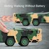 1:50 Scale DF-17 Missile Launch Cars Model Alloy Diecast Toys with Light Music Military Models Vehicles for Children Adult Gifts