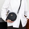 Mini Bag Casual Crossbody Bag Diamond Embroidered Thread Small Round Bag New Fashionable Women's Bag Shoulder Bag