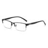 Multi Purpose Light-sensitive Color Changing Half Frame Business Glasses Frame With Automatic Zoom Presbyopia Glasses 809