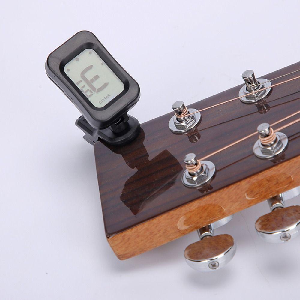 Clip-on Electric Digital Tuner Guitar Sound Regulator  Electric Acoustic Guitar