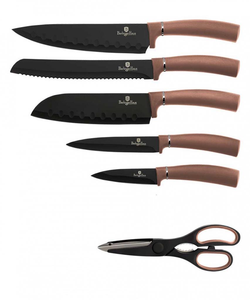 BERLINGER HAUS BH-2583 KNIFE SET IN STAND
