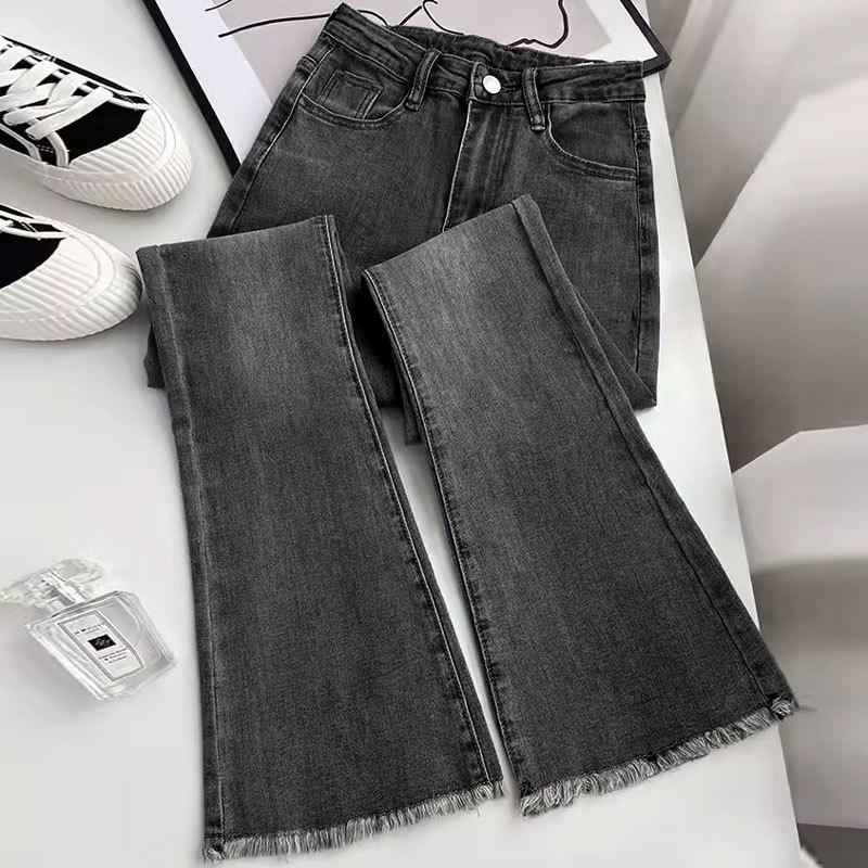 Retro Denim Jeans For Women With High Waist And Stretch Fit For Casual And Office Wear