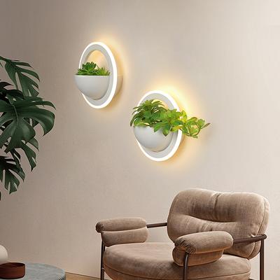 Diameter 20 cm 10W Moderne LED Væglampe Til Stue Soveværelse Læsning Væglampe Gang Hotel Vægdekoration Vægsengelampe