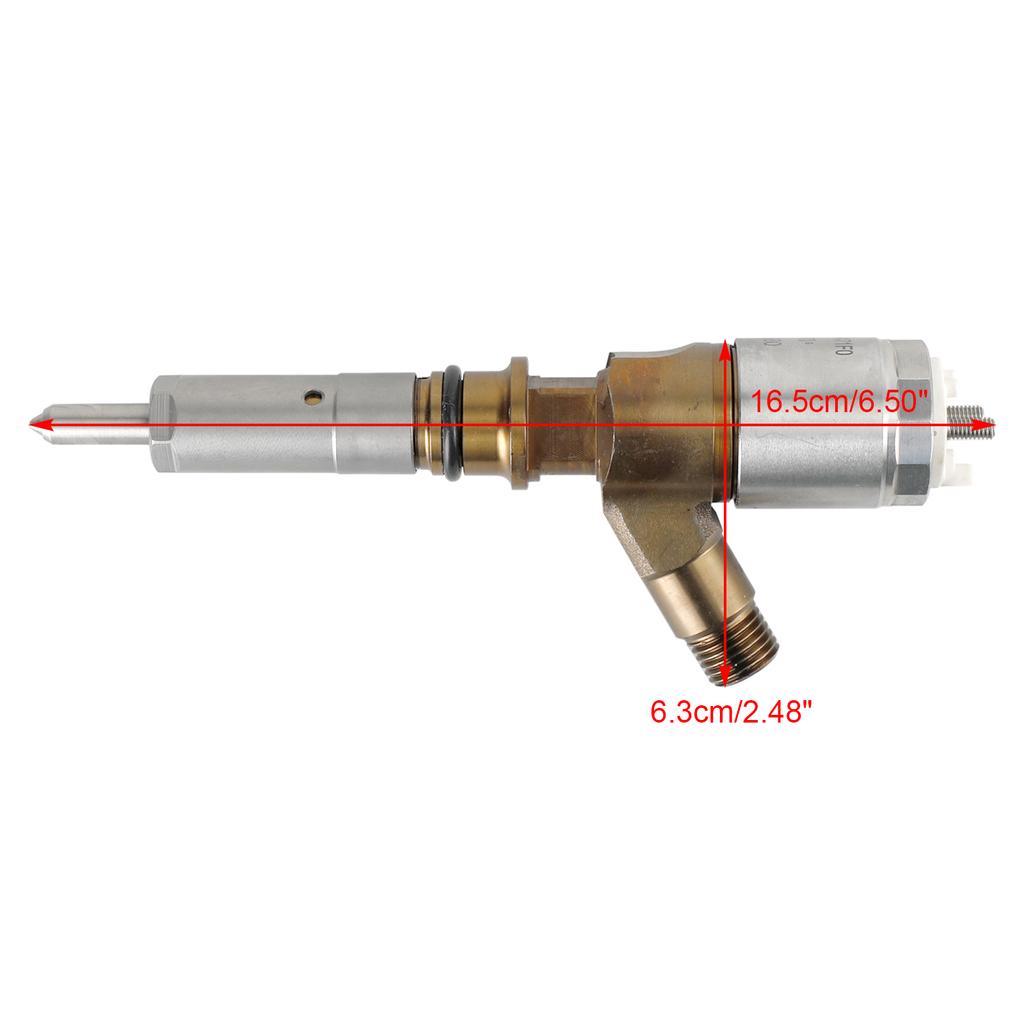 6PCS Fuel Injectors 2645A747 Fit for CAT Fit for Caterpillar Perkins C6.6 320-0680