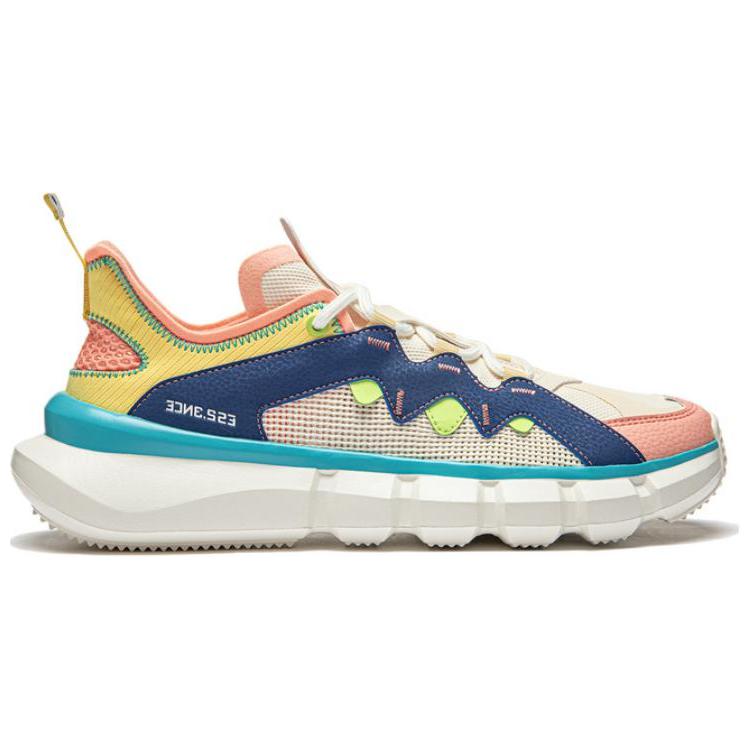 Li Ning Wu Dao 2.3 Comfortable Breathable Shock Absorbing Durable Low Top Lifestyle Casual Shoes Men Sneaker Blue White Yellow ABCU021-2