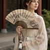 Drop Style Ancient Fan Pendant DIY Tassel Ornament Flute Pendant Portable Chinese Style Pendant
