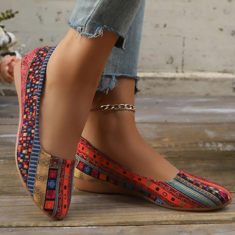 New Casual Single Shoes for Women Pointed-toe Wedge Heels One-foot Lazy Shoes Low-top Shallow Opening Single Shoes