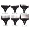 6Pcs/Set For T9 1.5/3/4.5/6/9/12 Mm Professional Hair Trimmer Limit Comb Universal Guards Hairdresser Hair Cutting Guide Barber