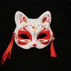 Japanese Style Fox Mask - Half-Face Anime Cosplay for Women