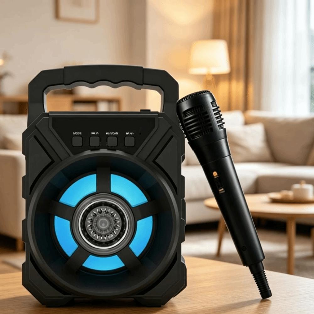 Wireless Sound Box High Power Portable Bluetooth Speaker K Song Bluetooth Speaker Dancing