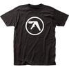 Aphex Twin Logo Mens  Rock N Roll Band Classic Concert Tee New Black Unisex T-Shirt