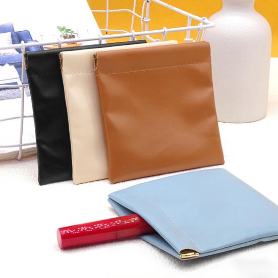 Přenosná peněženka na mince se zapínáním na patentku, úložný váček, taštička na sluchátka, samozavírací mini kosmetická taštička na šperky, rtěnku, mince