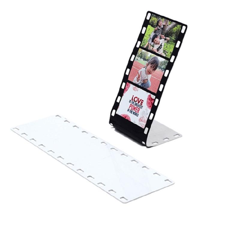 Sublimation Blank Photo Frame DIY Aluminum Picture Frames Tabletop Ornaments