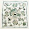 Women S Floral Printed Square Scarf Sun Protection Neck Shawl Spring Autumn