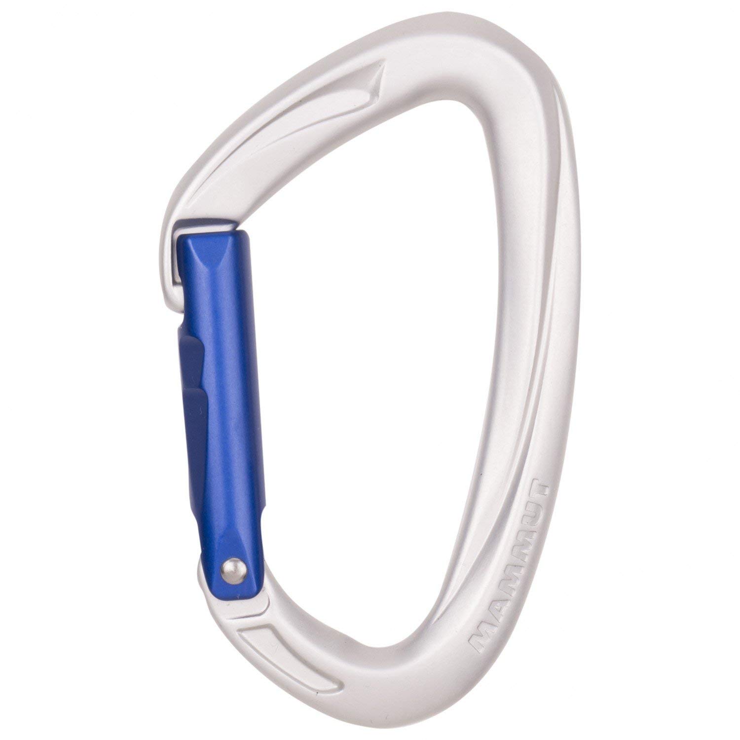 

MAMMUT Crag Keylock Straightgate Silver Climbing Carabiner 2040-02201 [Used]